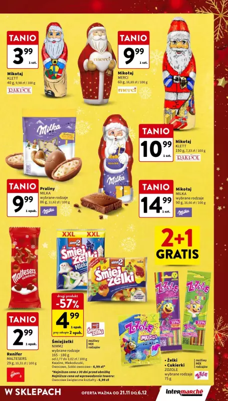 Intermarche - gazetka promocyjna Gazetka od czwartku 21.11 do środy 27.11 - strona 3