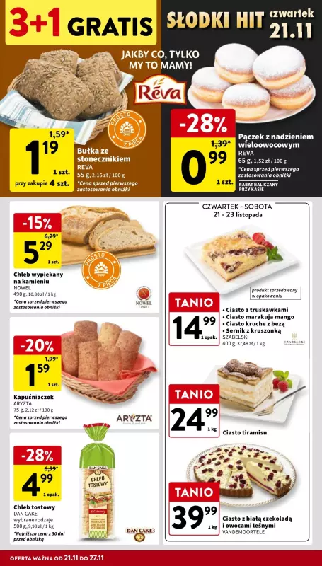 Intermarche - gazetka promocyjna Gazetka od czwartku 21.11 do środy 27.11 - strona 24