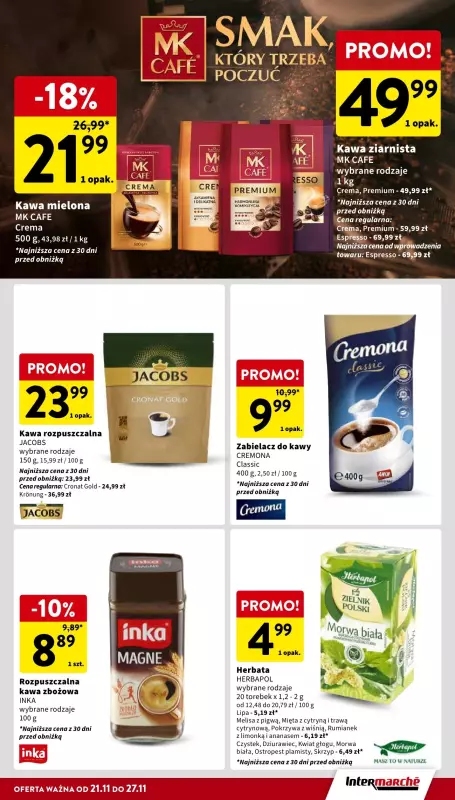 Intermarche - gazetka promocyjna Gazetka od czwartku 21.11 do środy 27.11 - strona 25