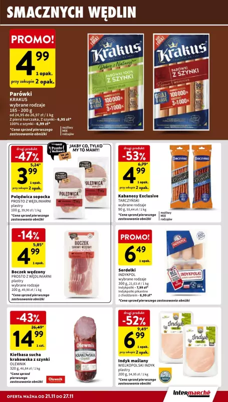 Intermarche - gazetka promocyjna Gazetka od czwartku 21.11 do środy 27.11 - strona 17