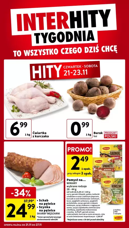 Intermarche - gazetka promocyjna Gazetka od czwartku 21.11 do środy 27.11 - strona 6