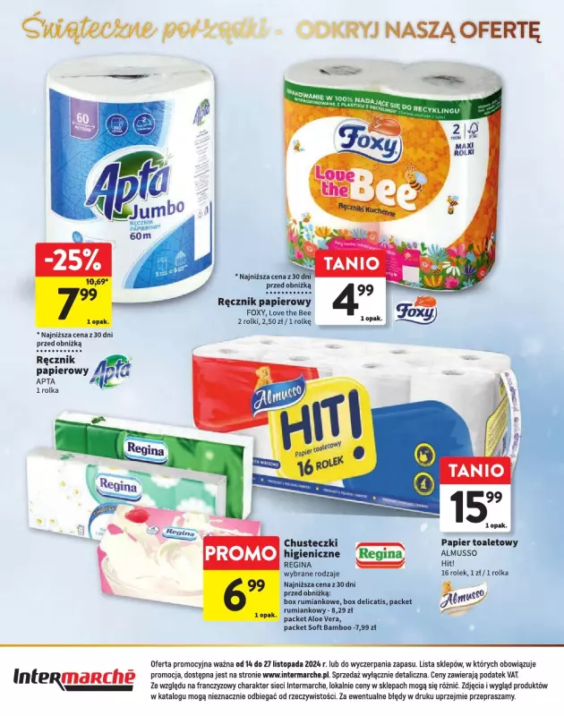 Intermarche - gazetka promocyjna Świąteczne inspiracje - Katalog od czwartku 14.11 do środy 27.11 - strona 28