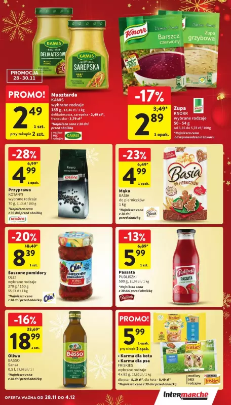 Intermarche - gazetka promocyjna Gazetka od czwartku 28.11 do środy 04.12 - strona 39