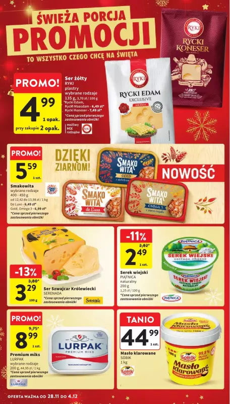 Intermarche - gazetka promocyjna Gazetka od czwartku 28.11 do środy 04.12 - strona 34