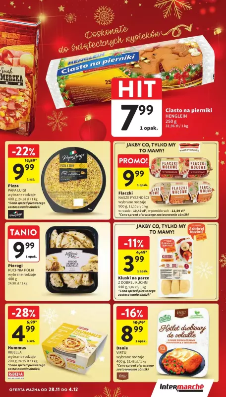 Intermarche - gazetka promocyjna Gazetka od czwartku 28.11 do środy 04.12 - strona 33