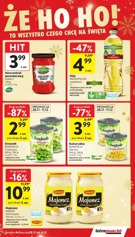 Intermarche - gazetka promocyjna Gazetka od czwartku 28.11 do środy 04.12 - strona 17