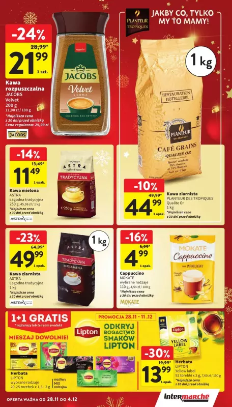 Intermarche - gazetka promocyjna Gazetka od czwartku 28.11 do środy 04.12 - strona 37