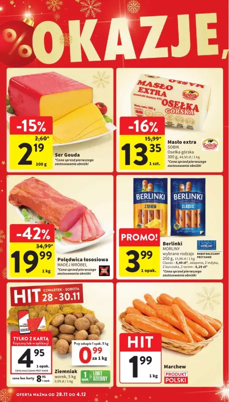 Intermarche - gazetka promocyjna Gazetka od czwartku 28.11 do środy 04.12 - strona 16