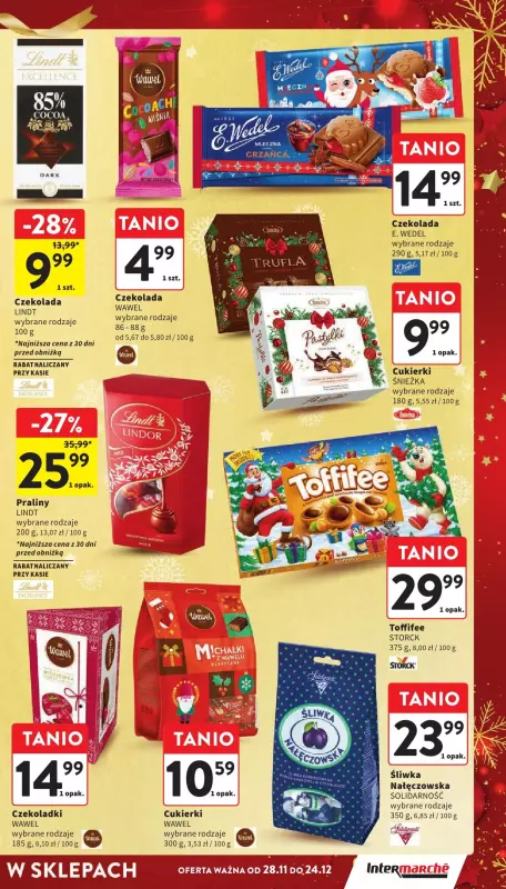 Intermarche - gazetka promocyjna Gazetka od czwartku 28.11 do środy 04.12 - strona 7