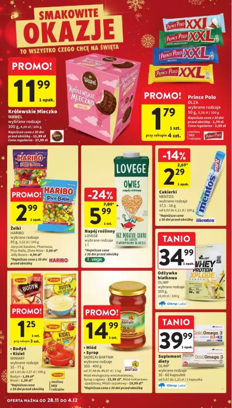 Intermarche - gazetka promocyjna Gazetka od czwartku 28.11 do środy 04.12 - strona 38