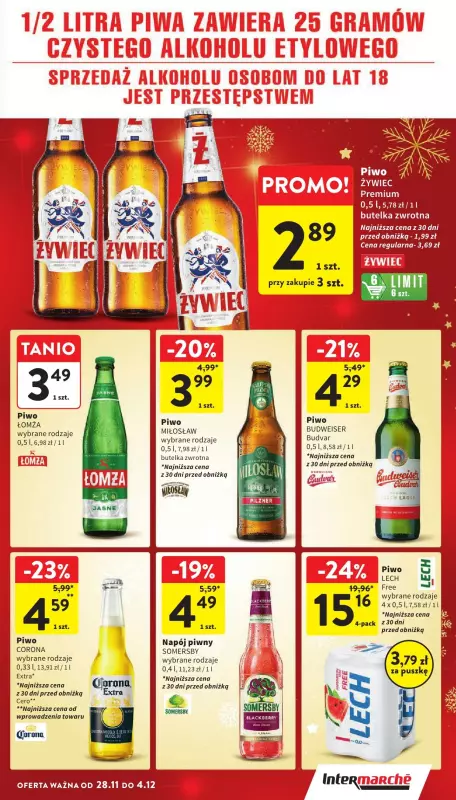 Intermarche - gazetka promocyjna Gazetka od czwartku 28.11 do środy 04.12 - strona 41