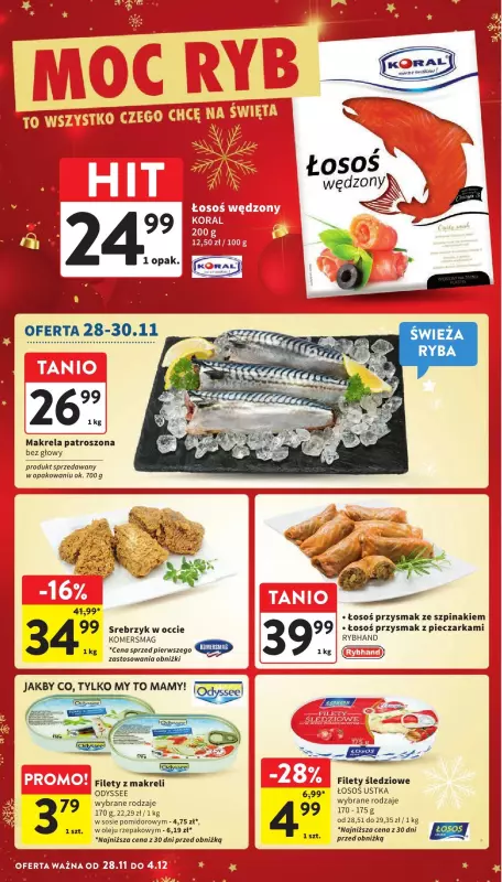 Intermarche - gazetka promocyjna Gazetka od czwartku 28.11 do środy 04.12 - strona 30