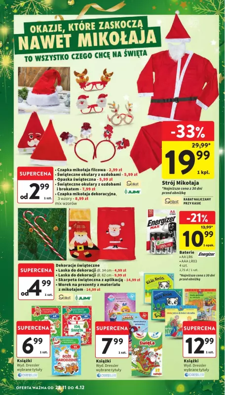 Intermarche - gazetka promocyjna Gazetka od czwartku 28.11 do środy 04.12 - strona 14