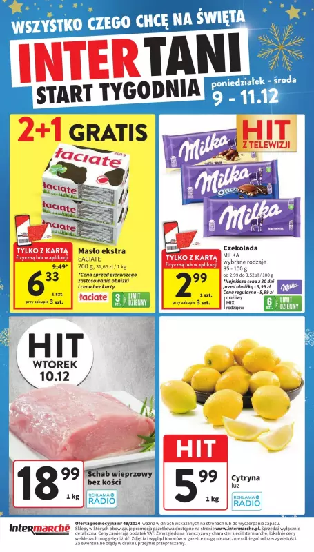 Intermarche - gazetka promocyjna Gazetka od czwartku 05.12 do środy 11.12 - strona 48