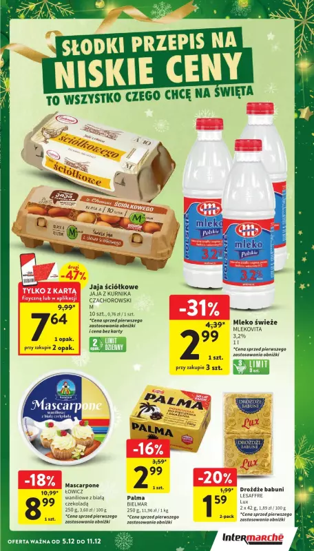 Intermarche - gazetka promocyjna Gazetka od czwartku 05.12 do środy 11.12 - strona 3