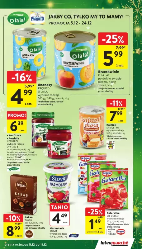 Intermarche - gazetka promocyjna Gazetka od czwartku 05.12 do środy 11.12 - strona 5