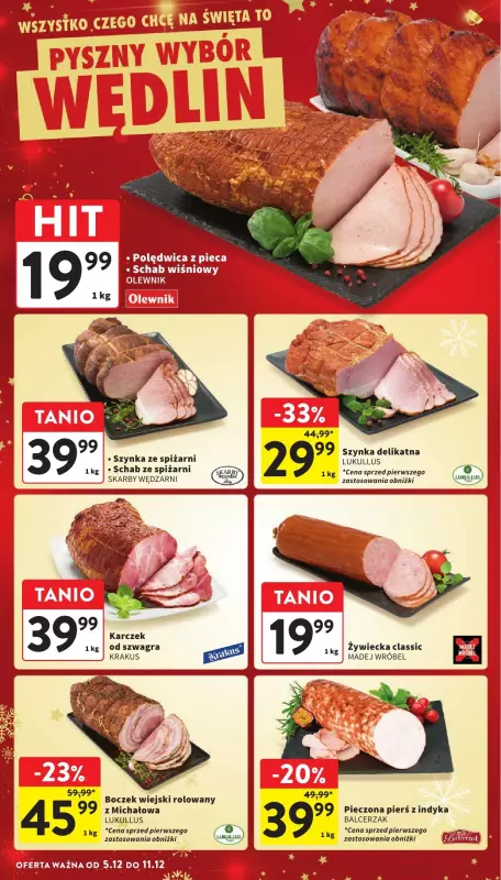 Intermarche - gazetka promocyjna Gazetka od czwartku 05.12 do środy 11.12 - strona 20