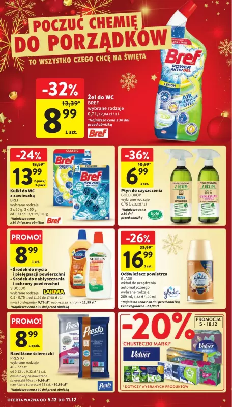 Intermarche - gazetka promocyjna Gazetka od czwartku 05.12 do środy 11.12 - strona 38