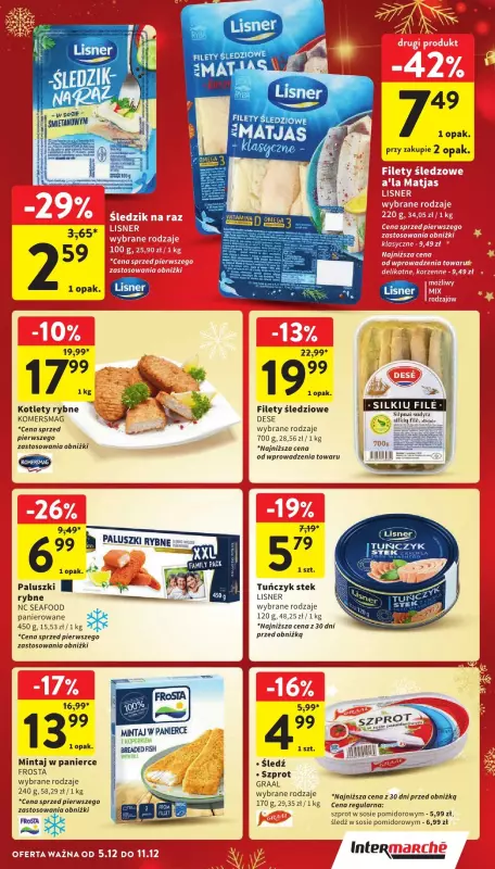 Intermarche - gazetka promocyjna Gazetka od czwartku 05.12 do środy 11.12 - strona 23