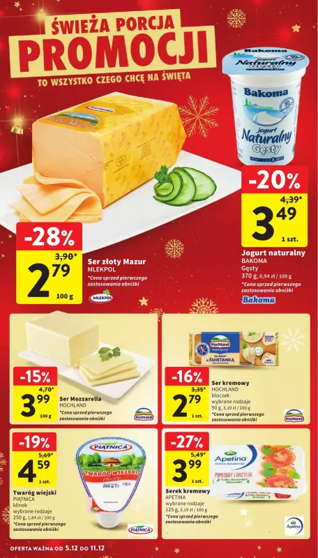 Intermarche - gazetka promocyjna Gazetka od czwartku 05.12 do środy 11.12 - strona 26