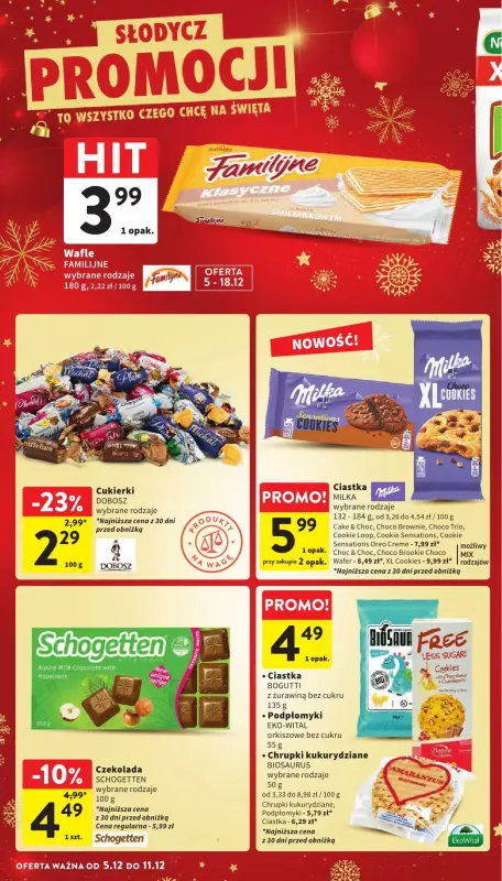 Intermarche - gazetka promocyjna Gazetka od czwartku 05.12 do środy 11.12 - strona 30