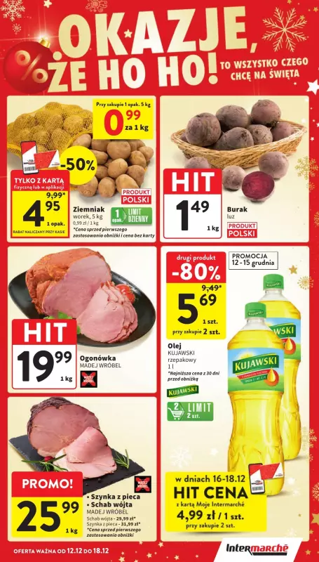 Intermarche - gazetka promocyjna Gazetka od czwartku 12.12 do środy 18.12 - strona 13