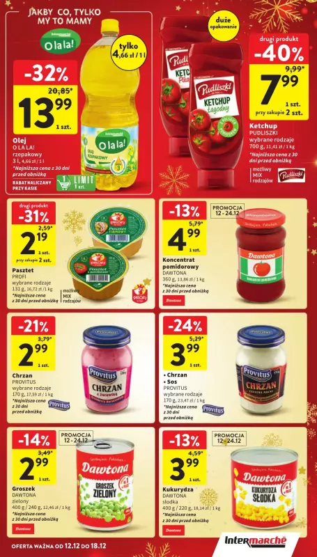 Intermarche - gazetka promocyjna Gazetka od czwartku 12.12 do środy 18.12 - strona 35