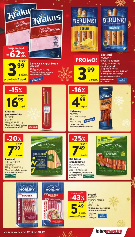 Intermarche - gazetka promocyjna Gazetka od czwartku 12.12 do środy 18.12 - strona 23