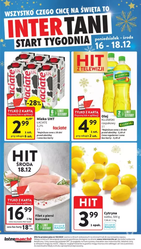 Intermarche - gazetka promocyjna Gazetka od czwartku 12.12 do środy 18.12 - strona 48