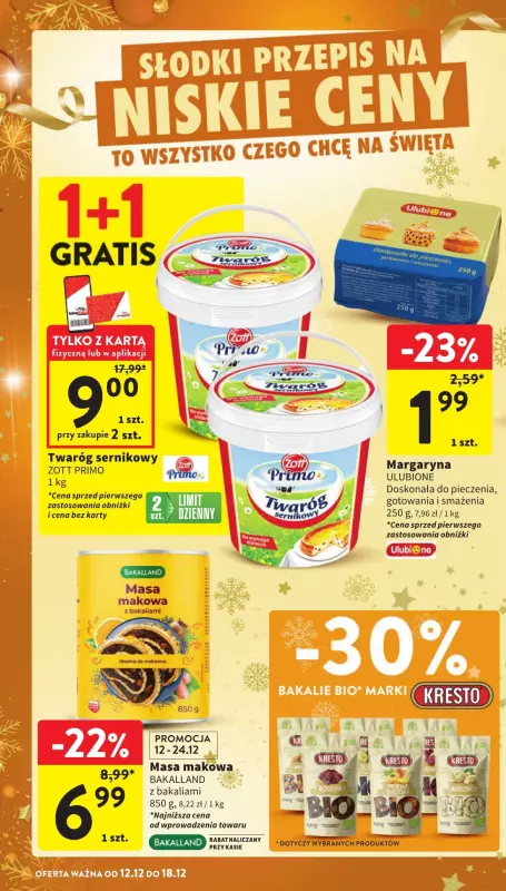 Intermarche - gazetka promocyjna Gazetka od czwartku 12.12 do środy 18.12 - strona 8