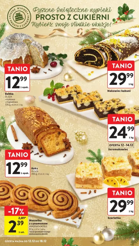 Intermarche - gazetka promocyjna Gazetka od czwartku 12.12 do środy 18.12 - strona 12