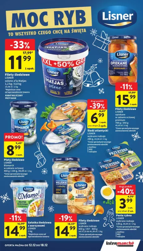 Intermarche - gazetka promocyjna Gazetka od czwartku 12.12 do środy 18.12 - strona 5