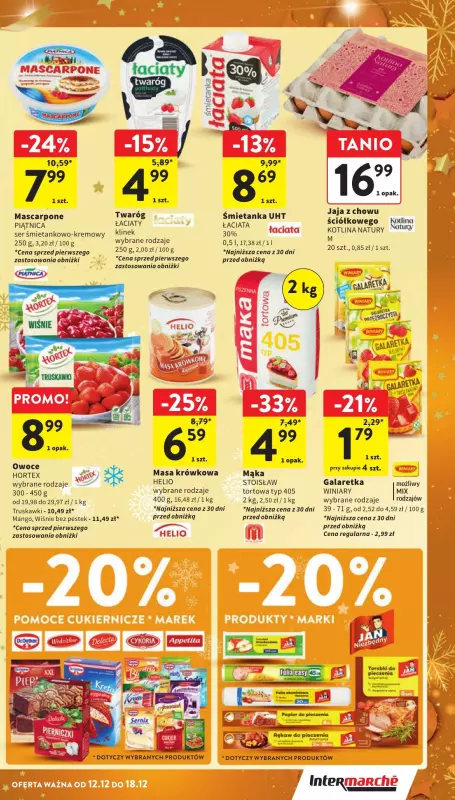 Intermarche - gazetka promocyjna Gazetka od czwartku 12.12 do środy 18.12 - strona 9