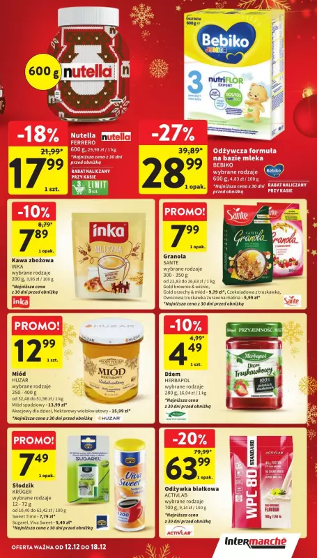 Intermarche - gazetka promocyjna Gazetka od czwartku 12.12 do środy 18.12 - strona 33