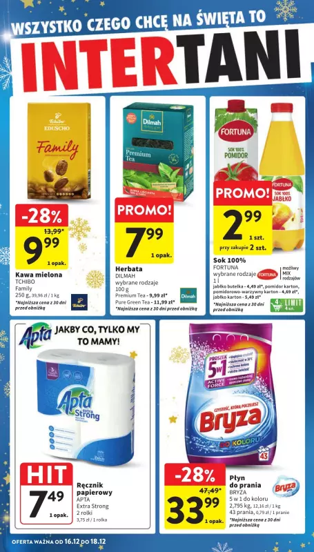 Intermarche - gazetka promocyjna Gazetka od czwartku 12.12 do środy 18.12 - strona 46