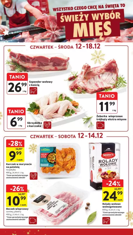 Intermarche - gazetka promocyjna Gazetka od czwartku 12.12 do środy 18.12 - strona 20