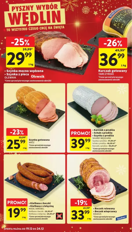 Intermarche - gazetka promocyjna Gazetka od czwartku 19.12 do wtorku 24.12 - strona 26