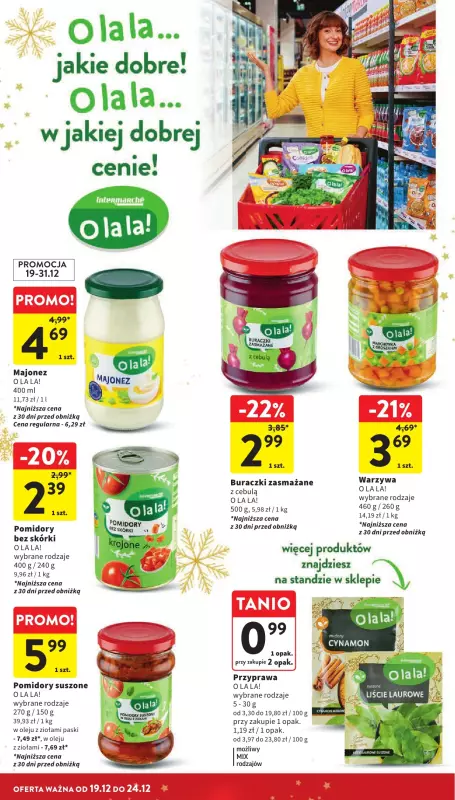 Intermarche - gazetka promocyjna Gazetka od czwartku 19.12 do wtorku 24.12 - strona 36