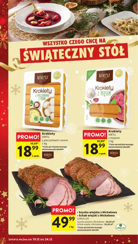 Intermarche - gazetka promocyjna Gazetka od czwartku 19.12 do wtorku 24.12 - strona 6