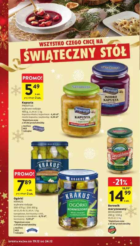 Intermarche - gazetka promocyjna Gazetka od czwartku 19.12 do wtorku 24.12 - strona 8