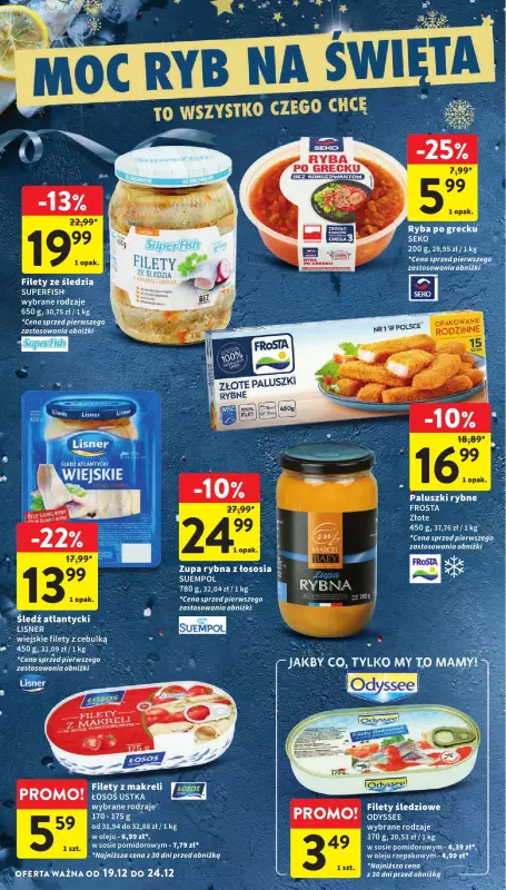 Intermarche - gazetka promocyjna Gazetka od czwartku 19.12 do wtorku 24.12 - strona 12