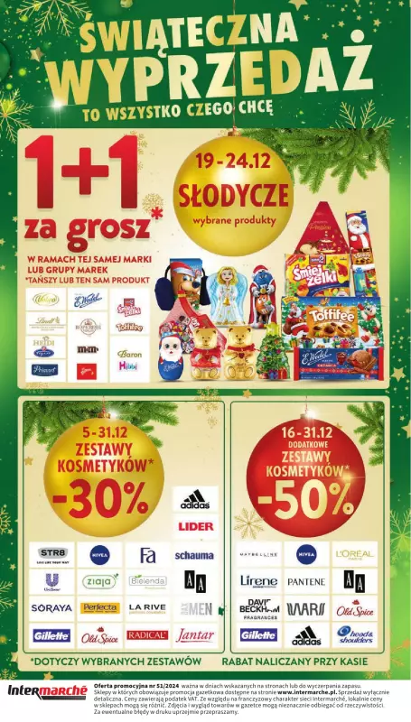 Intermarche - gazetka promocyjna Gazetka od czwartku 19.12 do wtorku 24.12 - strona 48