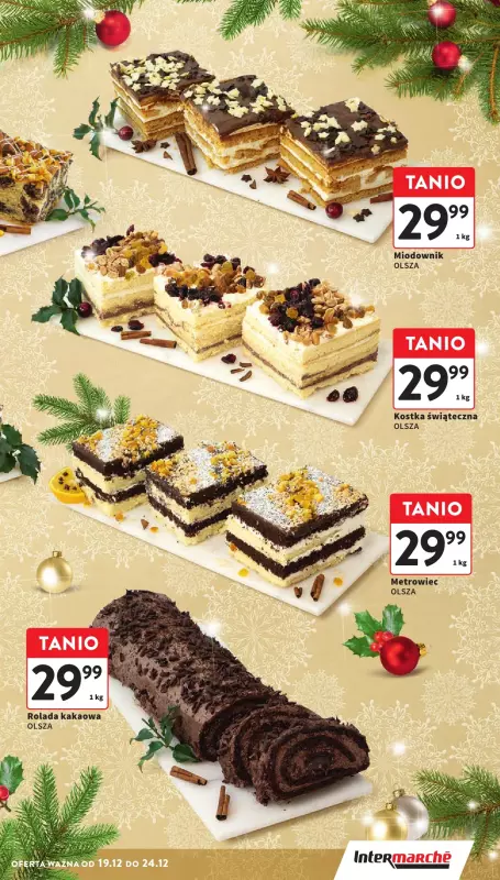 Intermarche - gazetka promocyjna Gazetka od czwartku 19.12 do wtorku 24.12 - strona 15