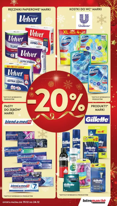 Intermarche - gazetka promocyjna Gazetka od czwartku 19.12 do wtorku 24.12 - strona 21