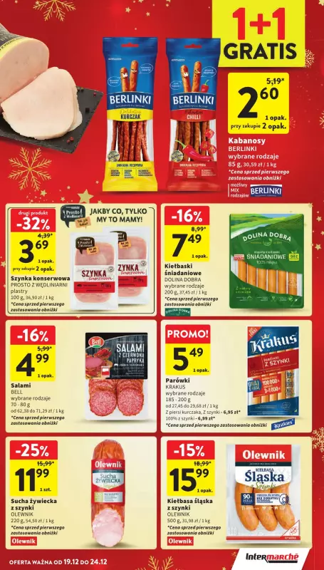 Intermarche - gazetka promocyjna Gazetka od czwartku 19.12 do wtorku 24.12 - strona 27