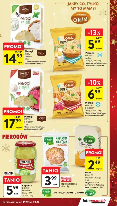 Intermarche - gazetka promocyjna Gazetka od czwartku 19.12 do wtorku 24.12 - strona 5