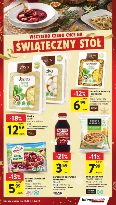 Intermarche - gazetka promocyjna Gazetka od czwartku 19.12 do wtorku 24.12 - strona 3