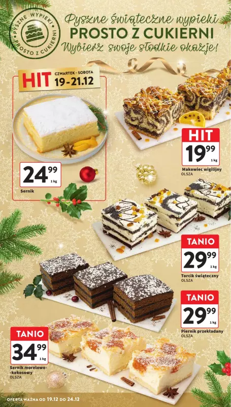 Intermarche - gazetka promocyjna Gazetka od czwartku 19.12 do wtorku 24.12 - strona 14