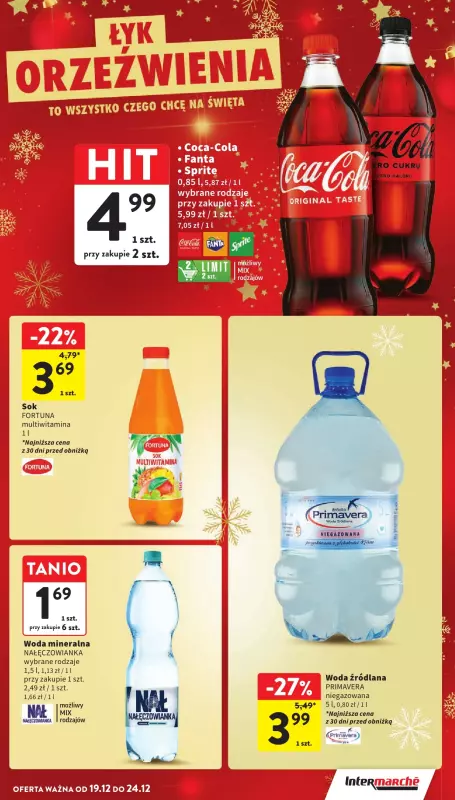 Intermarche - gazetka promocyjna Gazetka od czwartku 19.12 do wtorku 24.12 - strona 39