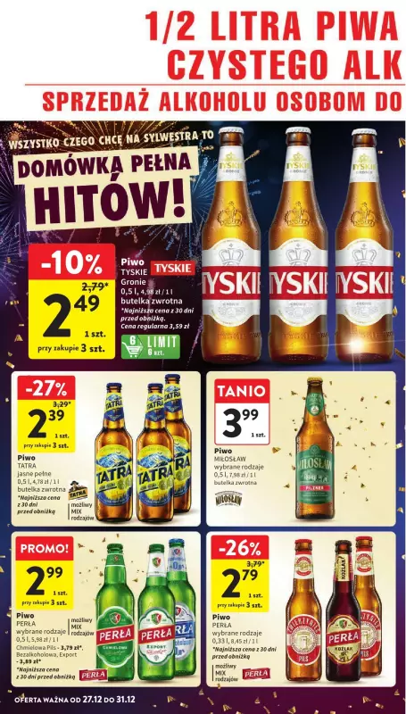 Intermarche - gazetka promocyjna Gazetka od piątku 27.12 do wtorku 31.12 - strona 28